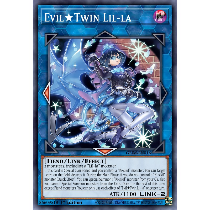 [ Bài Yugioh In ] Evil Twin Deck 2021 ( Tháng 3 )