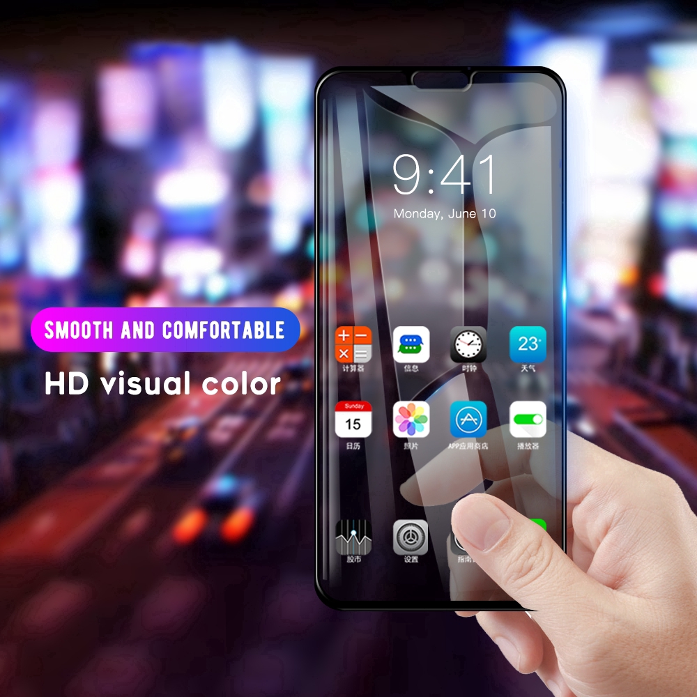 Kính cường lực toàn màn hình chống nhìn trộm cho Huawei Honor 8X P20 p30 Mate 10 20 Nova 4e 3e y9 2019