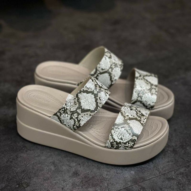 Dép Cross nữ đế xuồng siêu êm - Cross Brooklyn Mid Wedge