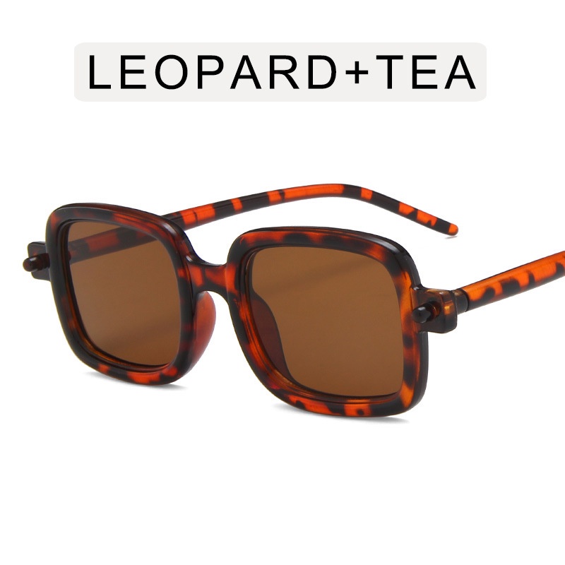 Kính Mát Gọng Vuông Phong Cách Hip Hop Thời Trang Cho Nữ