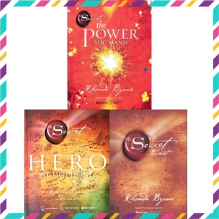 ️🤹 siêu giảm giá - combo the power - sức mạnh + the hero - người hùng + the secret - bí mật luật hấp dẫn