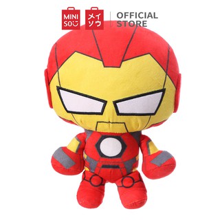 Đồ chơi thú nhồi bông cao cấp mềm mịn Gấu Miniso X MARVEL - Hàng chính hãng