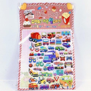 Vỉ hình dán các loại ô tô
