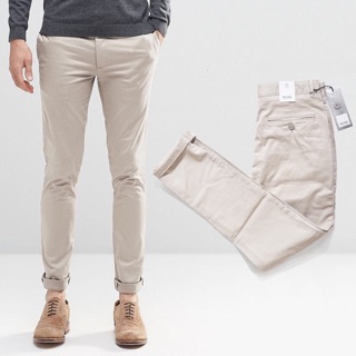 ROUTINE-Quần kaki Nam co giãn-Hàng chính hãng cao cấp XK-Fom slimfi.
