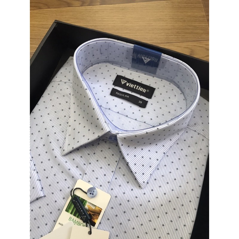 [ MẪU MỚI ] Somi Việt Tiến ngắn Tay Vải Tre Chống Nhăn Phom Regular Dáng Xuông