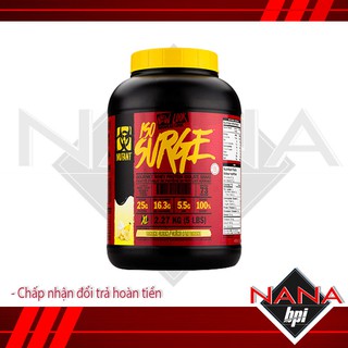 ISO SURGE - SỮA WHEY PROTEIN ISOLATE VỊ SIÊU NGON (5 LBS)