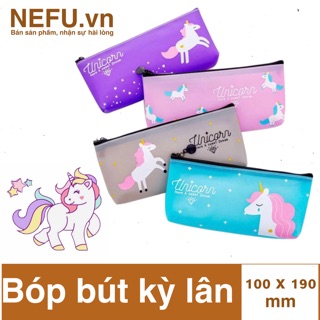 [NEFU] Bóp bút kỳ lân unicorn bóp viết túi đựng mỹ phẩm dụng cụ học tập