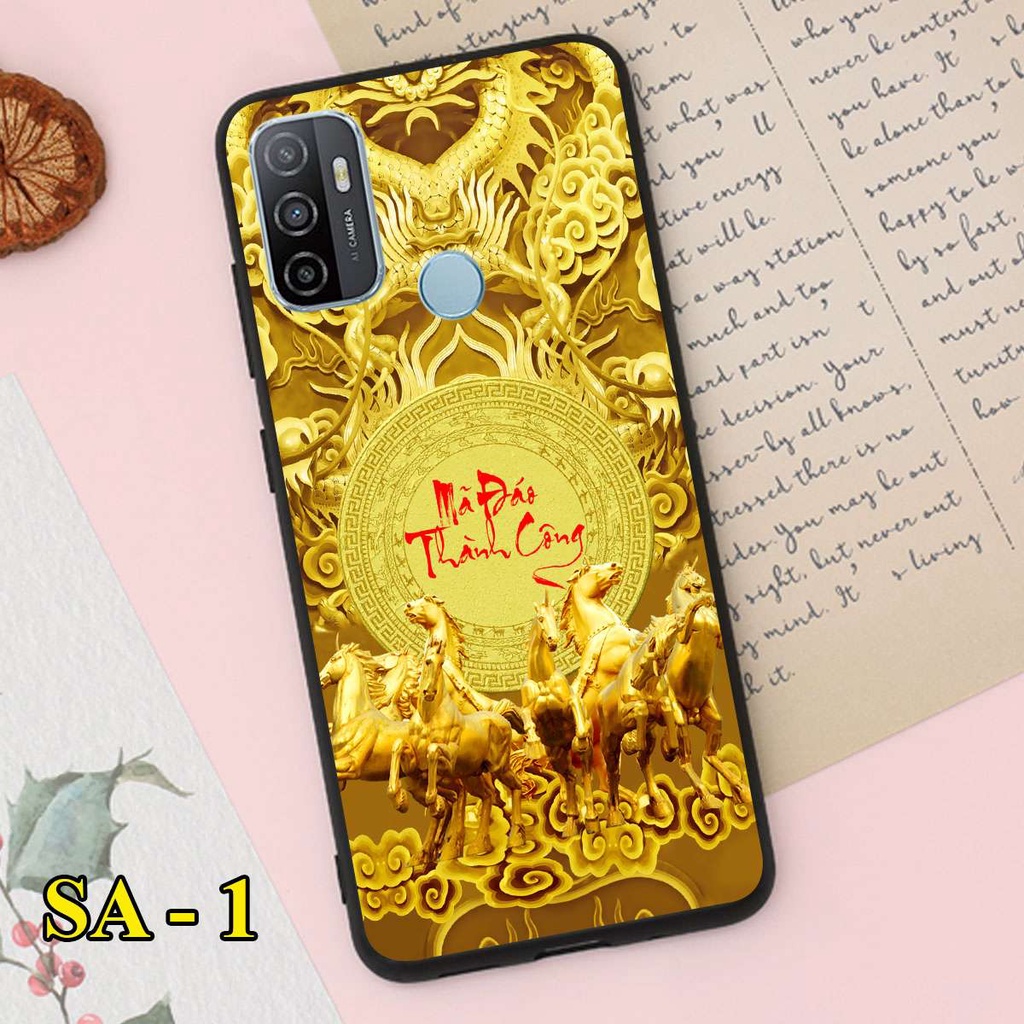 Ốp kính in hình 12 Con Giáp May Mắn giành cho Oppo A53 - Oppo A76 - Oppo A36 - Oppo A55 - Oppo A95 sang trọng.