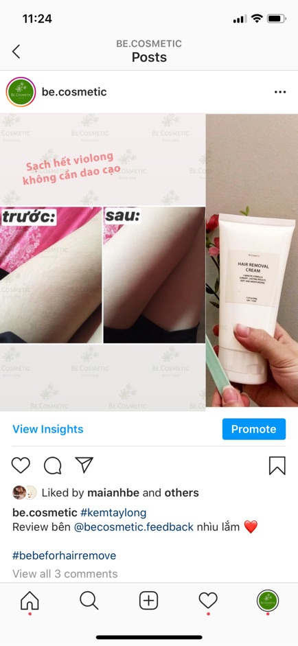 [Mã SKAMLTSM9 giảm 10% đơn 99K] Set tẩy lông BE (kem + serum ) | BigBuy360 - bigbuy360.vn