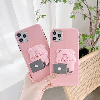 Ốp lưng iphone Lợn Hồng Nổi