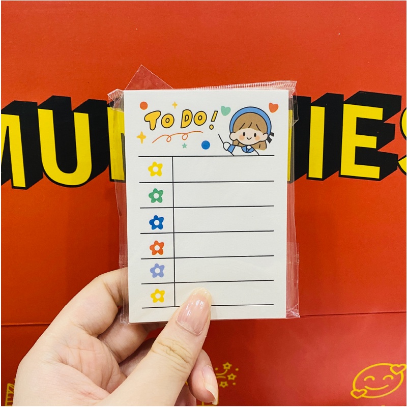 ✨🍬 Giấy Note To-do-list Dễ Thương (Trang Trí Sổ / Bullet Journal) 🍬✨