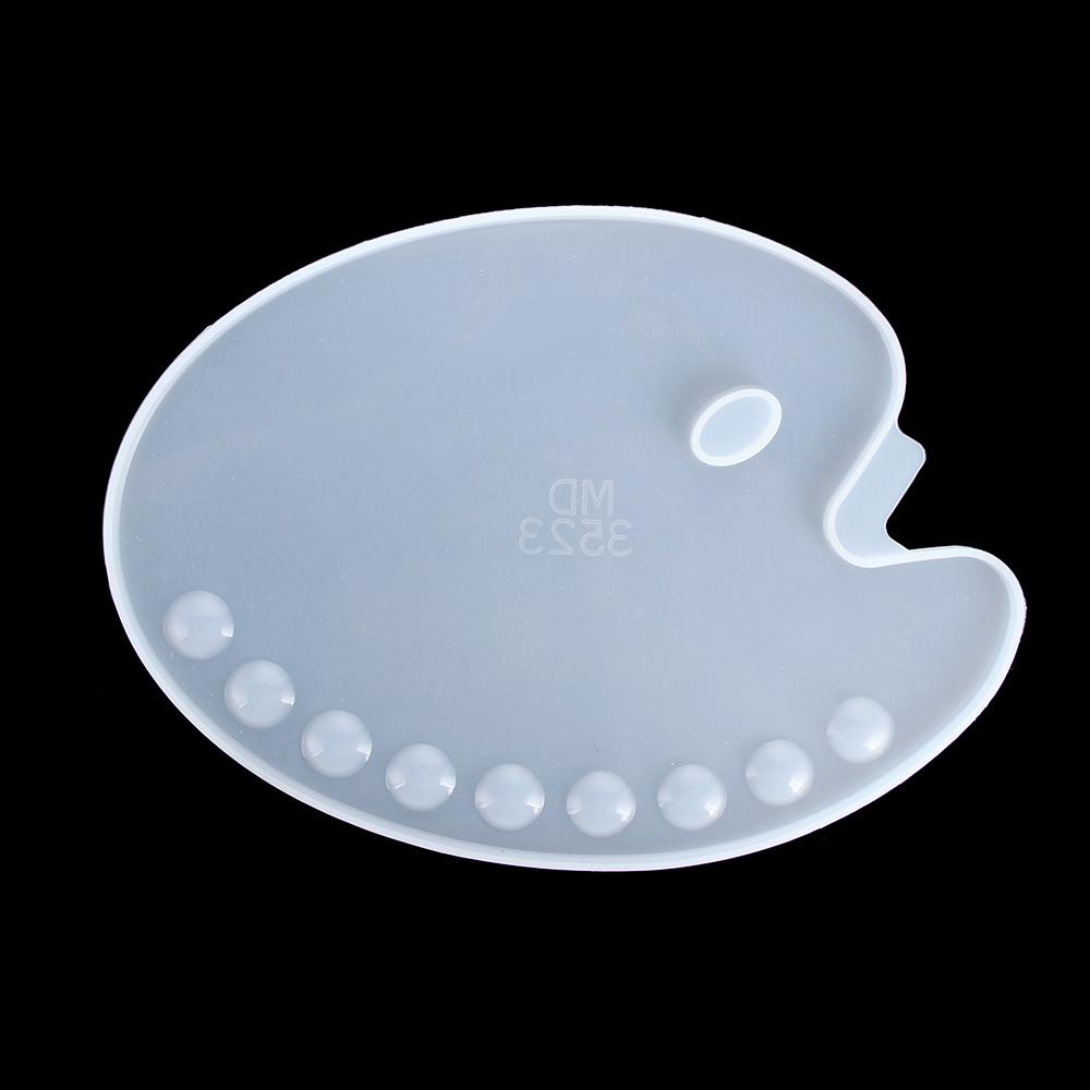 SUENIN Khuôn Silicone Làm Bảng Pha Màu Thủ Công