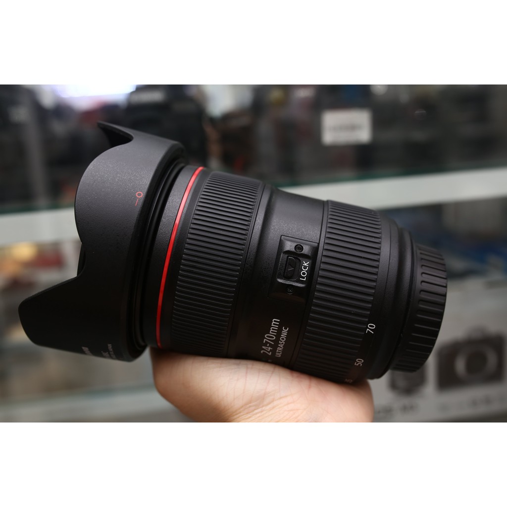 ỐNG KÍNH CANON EF 24-70mm F2.8 L II USM - LEN ĐA DỤNG ĐỜI MỚI LỢI SÁNG