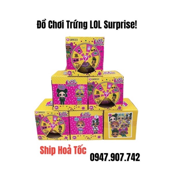 🔥𝐍𝐎𝐖 𝐒𝐇𝐈𝐏🔥 Đồ Chơi Trứng LOL Surprise Một Quả Đơn Đặc Biệt Loại Mới