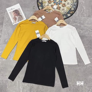 ÁO THUN NỮ DÀI TAY THU ĐÔNG DỄ PHỐI ĐỒ
