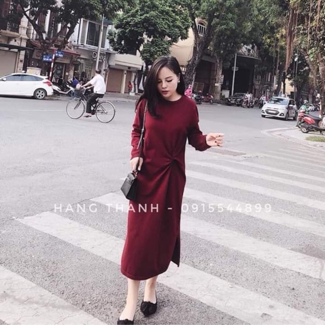 Váy xoắn eo