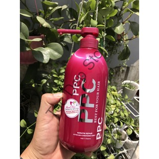 Tóc Đẹp Store Kem ủ tóc, phục hồi hư tổn PPC Keratin 750ml ( chính hãng)