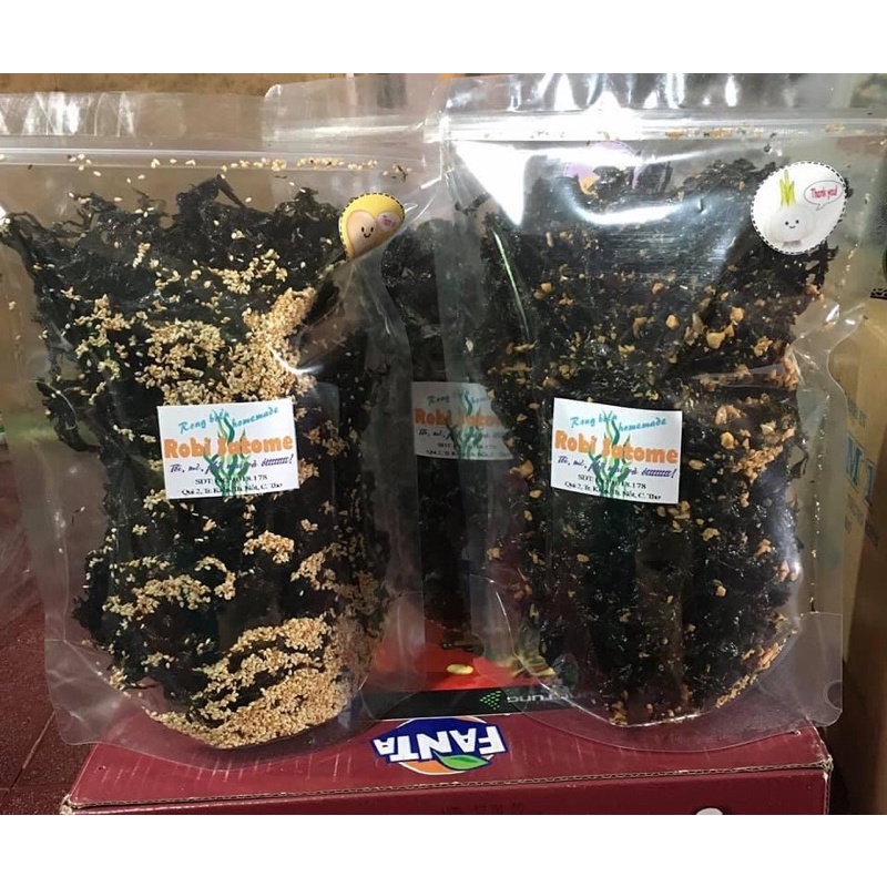 500GR-1KG RONG BIỂN SẤY TỎI-MÈ-ỚT-PHOMAI