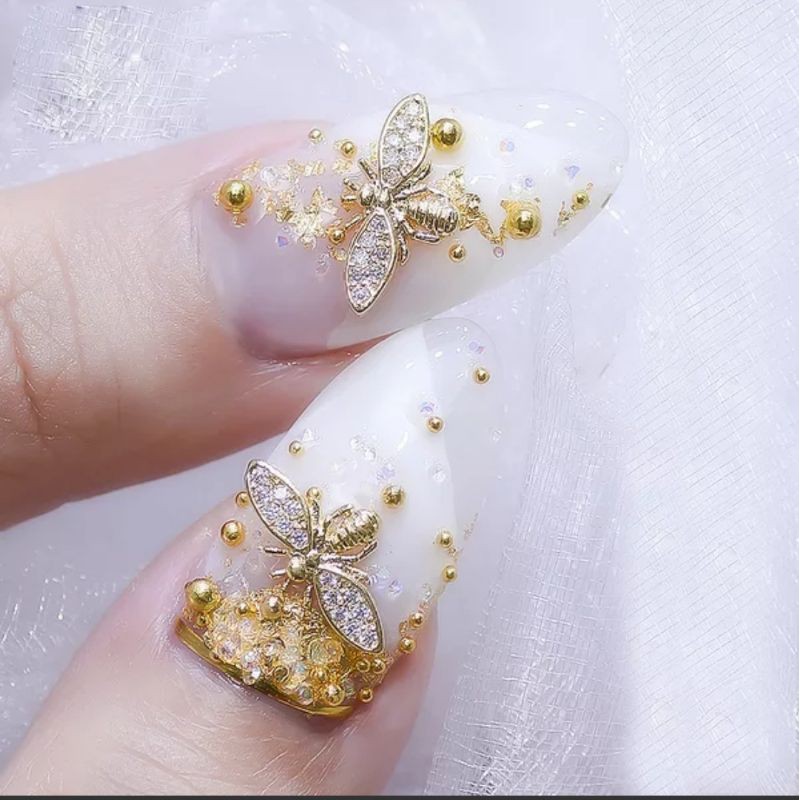 Charm Con OngCharm Đính Trang Trí Nail