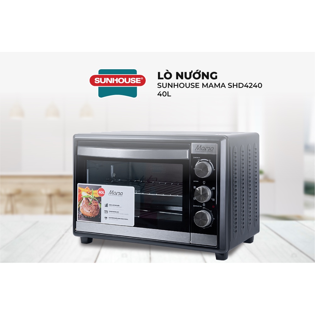 Lò nướng SUNHOUSE MAMA SHD4240 40L