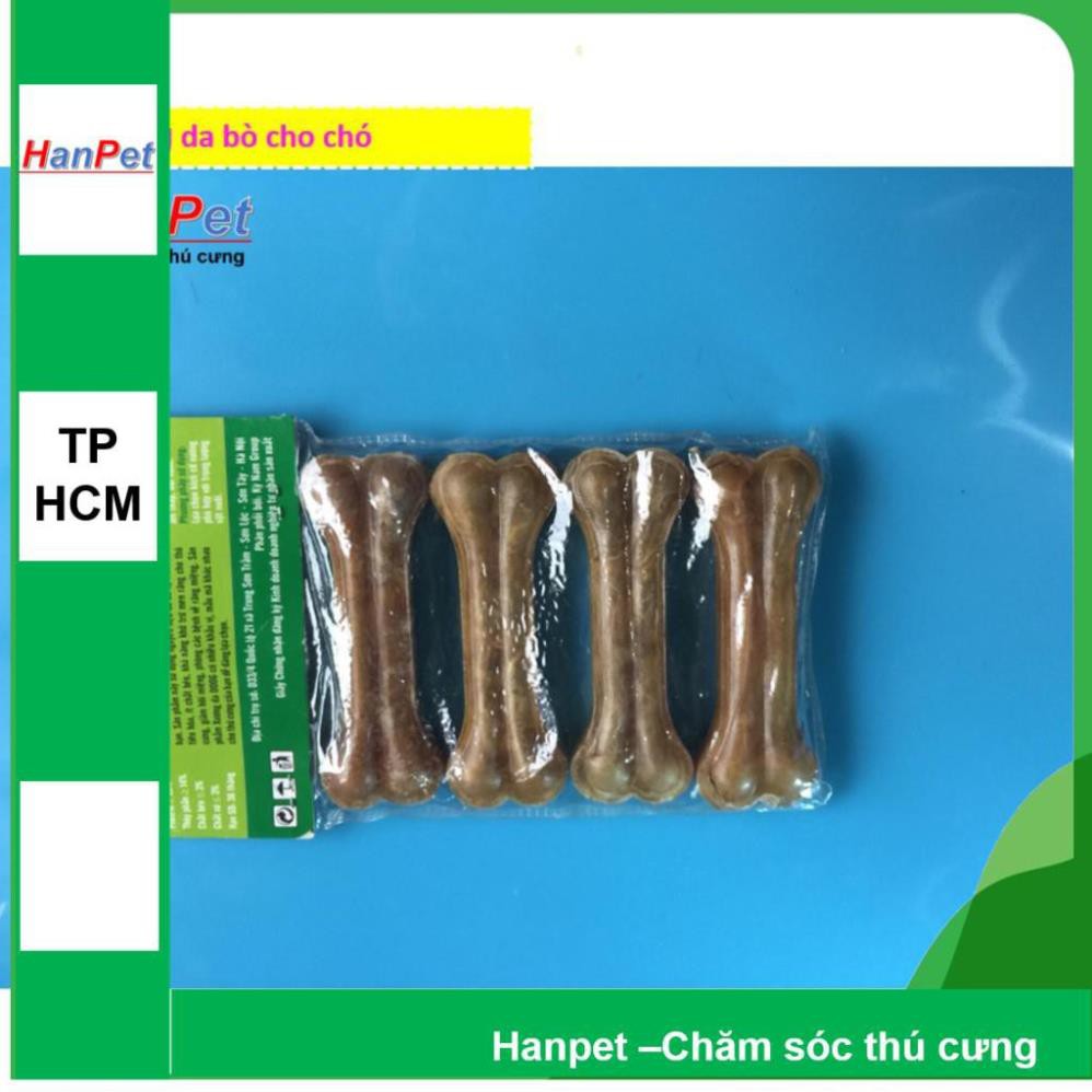 Hanpet.GV- (Nhiều loại) Xương da cho chó gặm đồ ăn cho chó dạng bánh thưởng thích hợp cho chó ngứa răng sạch răng chó