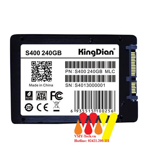 Chính hãng - Ổ cứng SSD Kingdian 240GB SATA III - BH 3 năm NEW 100%