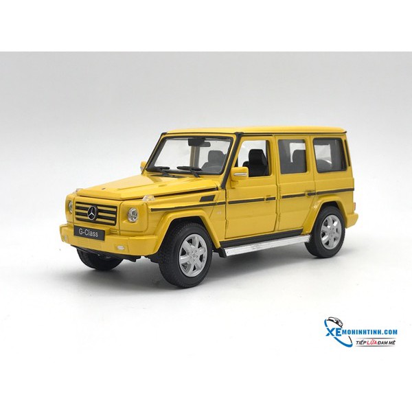 Xe Mô Hình Mercedes-Benz G55 1:24 Welly-Fx (Vàng)