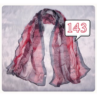 Khăn tơ choàng cổ only 143 thời trang 100% silk pink bibi
