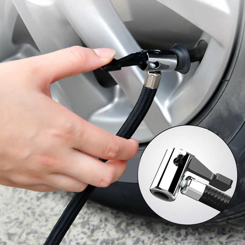 Máy Bơm Hơi Lốp Xe Hơi Có Đèn 30s 12v Kỹ Thuật Số Cách Âm