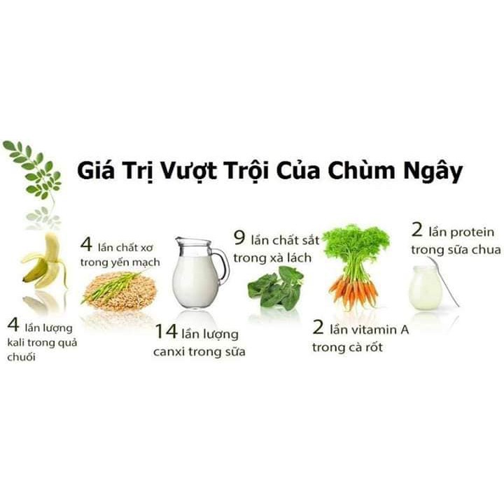 Trà túi lọc Chùm Ngây xạ đen linh chi (Hộp 20 gói)