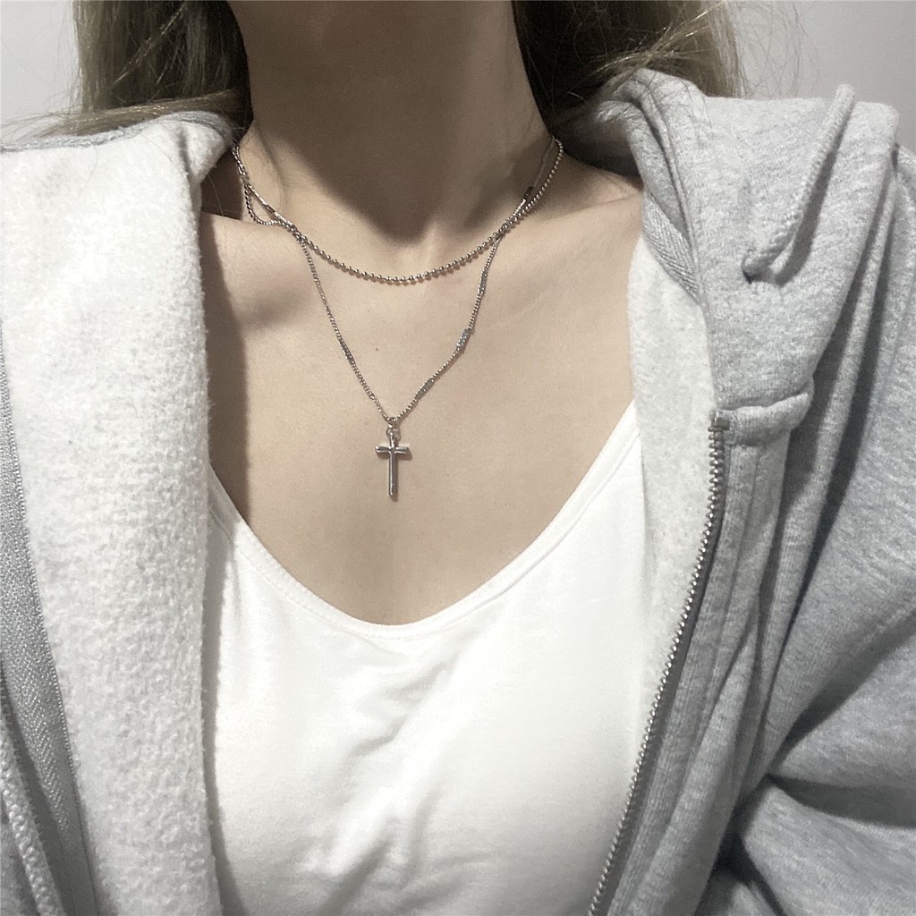 Vòng cổ xép tầng chữ thập DCX60 Mayconner