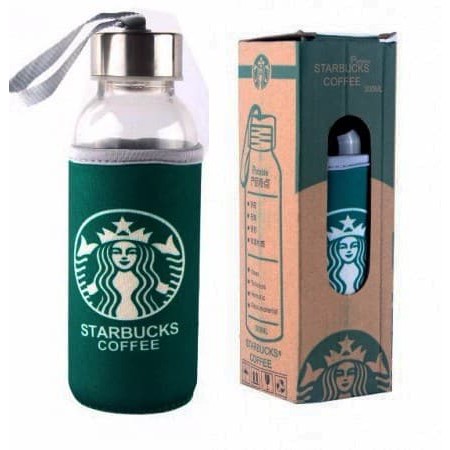 Bình Đựng Nước Starbucks + Túi Đựng Chai Starbuck My Bottle