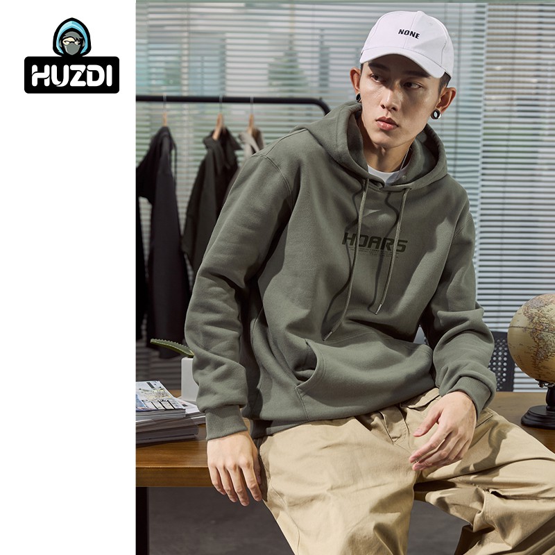 Áo Hoodie Nam Nữ Unisex HUZDI - Phong Cách Hàn Quốc Cá Tính, Chất Nỉ Cào Bông Dày Ấm - Mã HOD012 | BigBuy360 - bigbuy360.vn