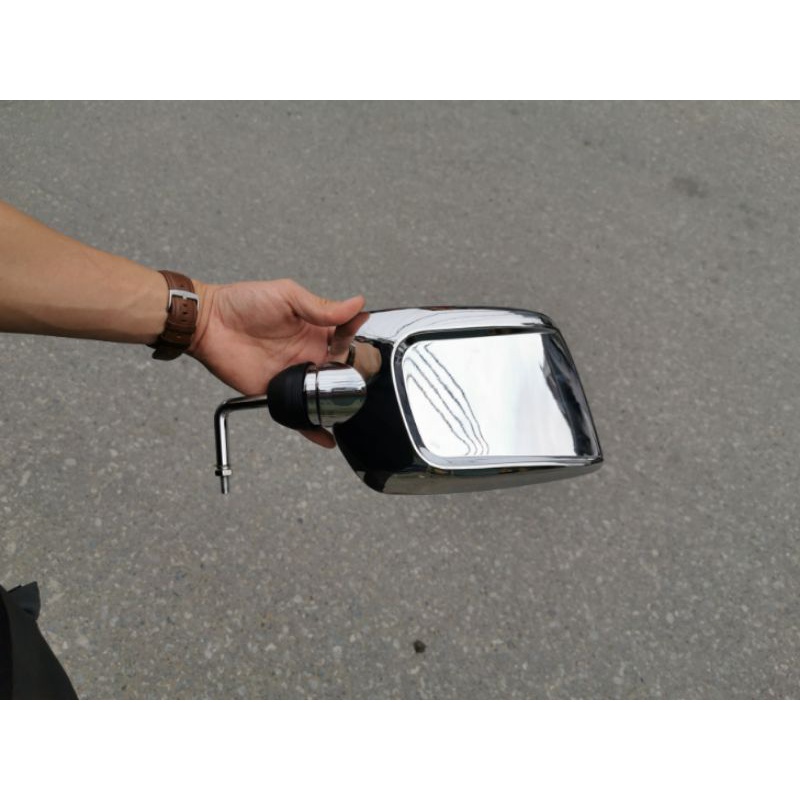 Gương chiếu hậu lắp thêm cho các xe tải, gương xóa điểm mù, gương mạ INOX CAO CẤP.