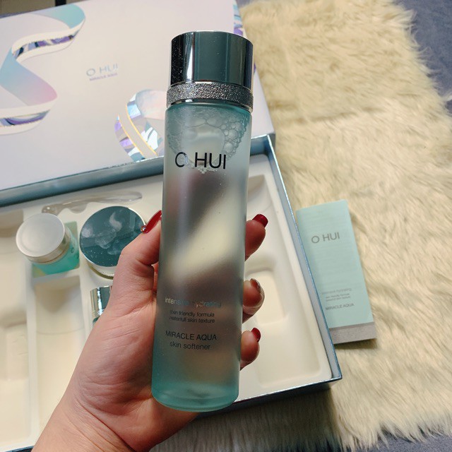 {Hàng chính hãng}  Bộ dưỡng cấp nước - thải độc tố cho da Ohui Miracle Aqua fullsize