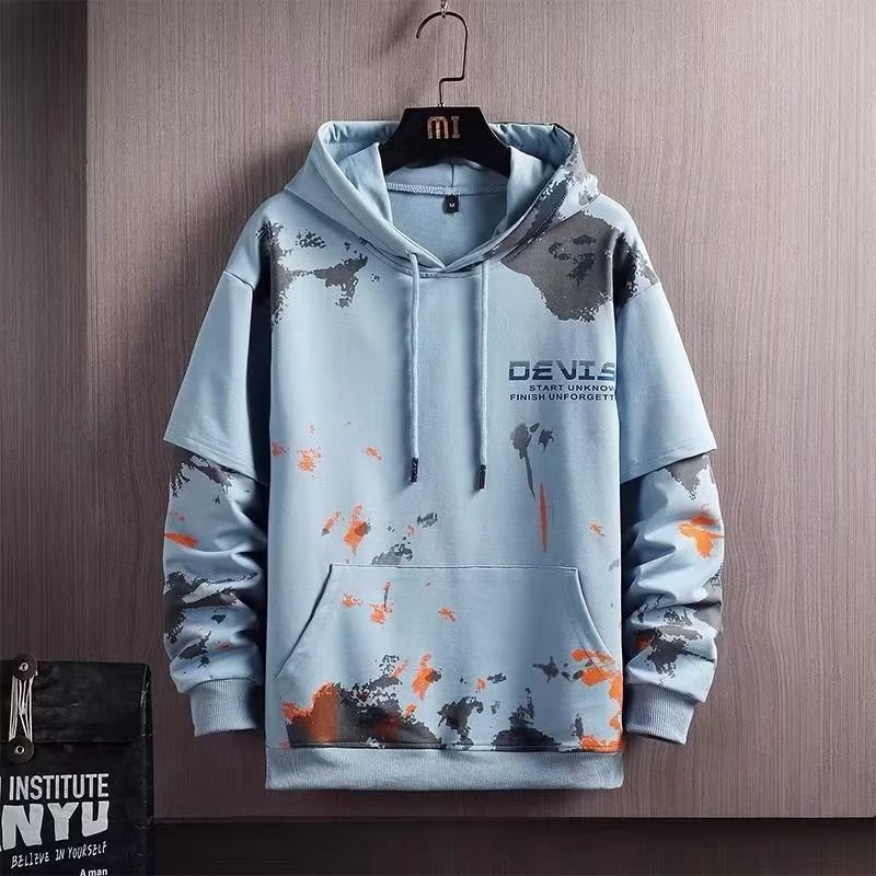 Áo Hoodie Dáng Rộng Phong Cách Nhật Bản Thời Trang Mùa Thu Mới Cho Nam