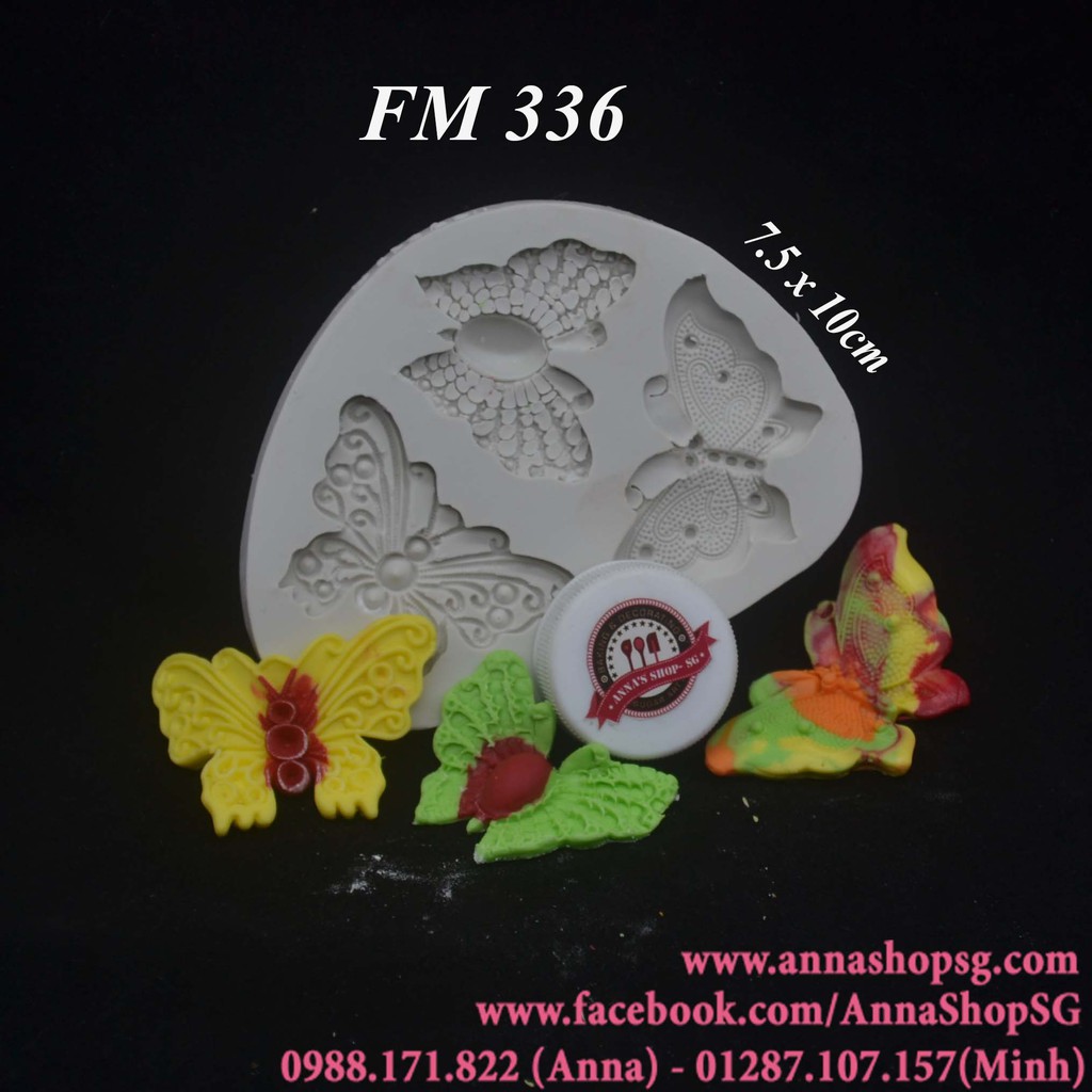 KHUÔN 3 CHÚ BƯỚM FM336