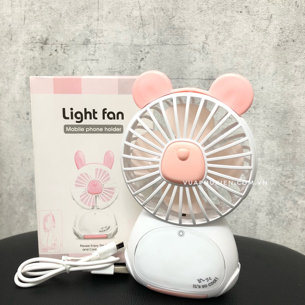 Quạt tích điện mini V13 Light Fan