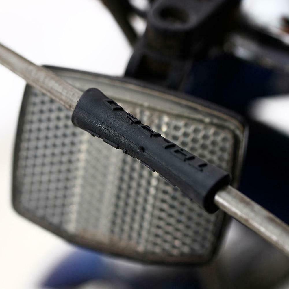 Set 4 Phụ Kiện Bảo Vệ Dây Cáp Phanh Xe Đạp Ba Màu Bằng Cao Su Siêu Nhẹ Heceh