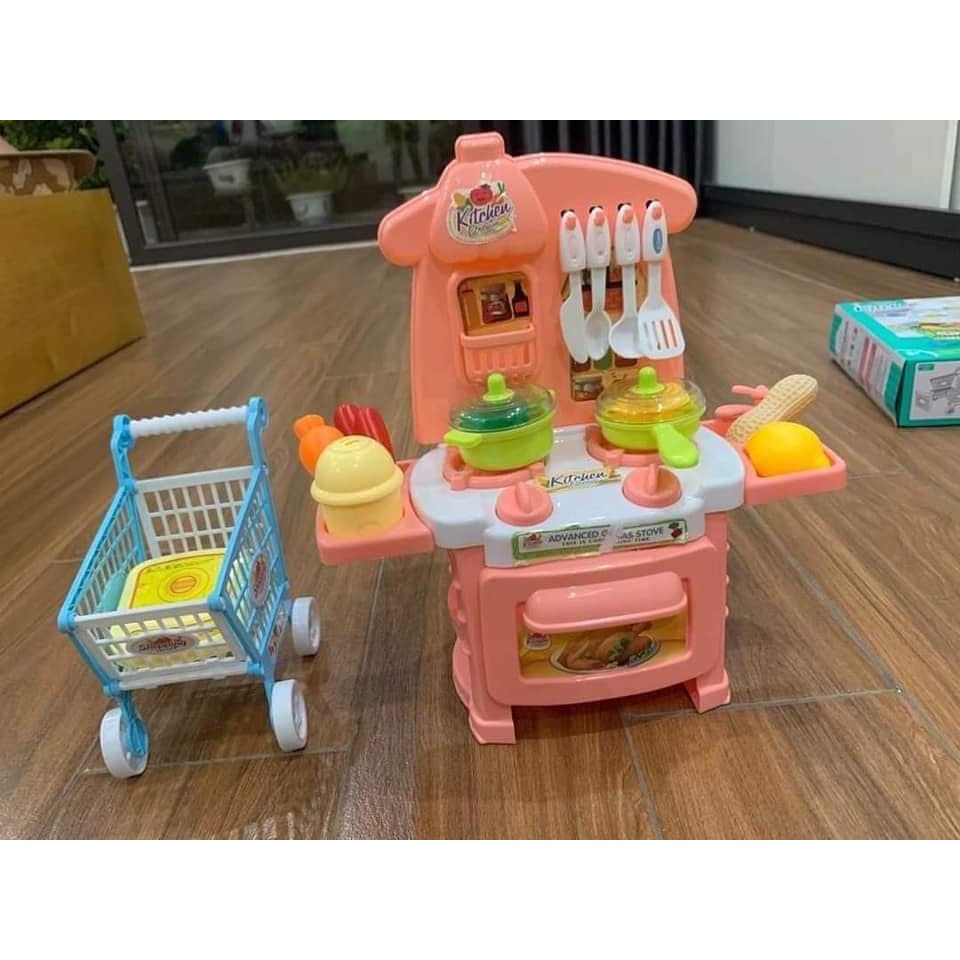 ĐỒ CHƠI NẤU ĂN CHO BÉ 36 MÓN CỰC ĐẢM CHO BÉ GÁI