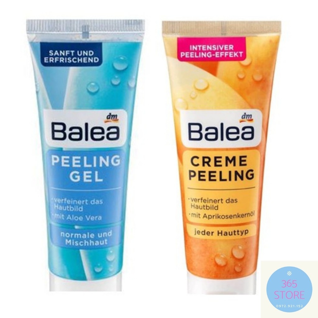 Tẩy Tế Bào Chết Balea Peeling 75ml- Hàng Chuẩn Đức