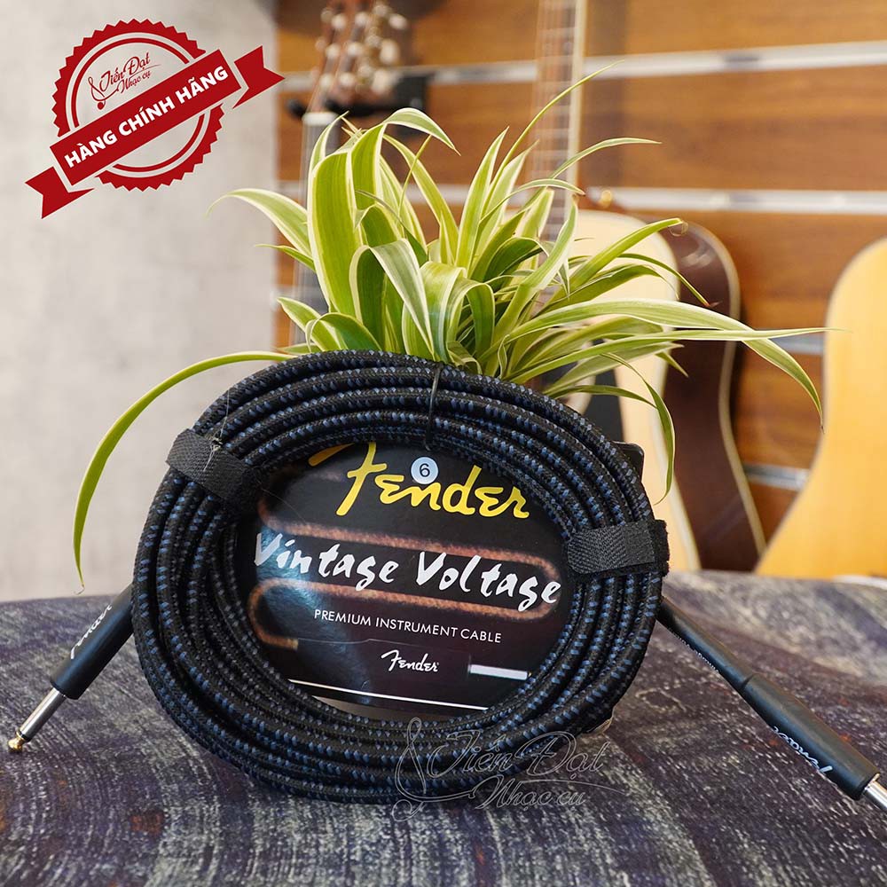 Dây Line (Jack) Fender Kết Nối Guitar Ra Loa Đài (Amply) Loại 3m, 6m, 10m (Giao Màu Ngẫu Nhiên)