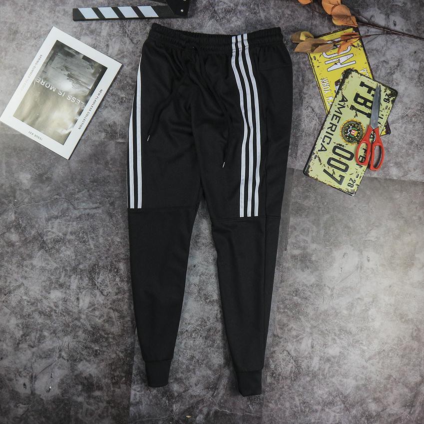 Quần jogger thể thao 3 sọc nam có bo chân siêu đẹp | BigBuy360 - bigbuy360.vn