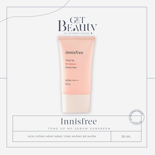 Kem chống nắng nâng tone, không bã nhờn Innisfree Tone Up No Sebum Sunscreen SPF35/PA+++