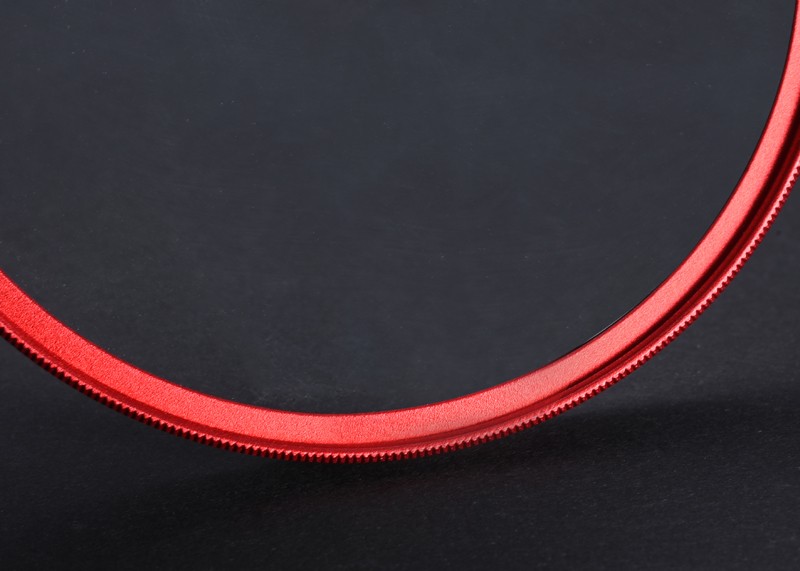 Kính lọc UV khung đỏ thích hợp cho Camera d7000 d5600 d3200 d3400 49mm 52mm 55mm 58mm 62mm 67mm 72mm 77mm