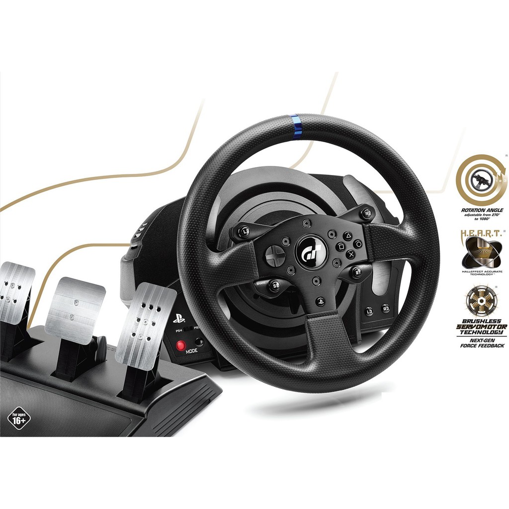 Vô lăng ThrustMaster T300 RS GT Edition Số Sàn (Support PS5/PS4/ PC)