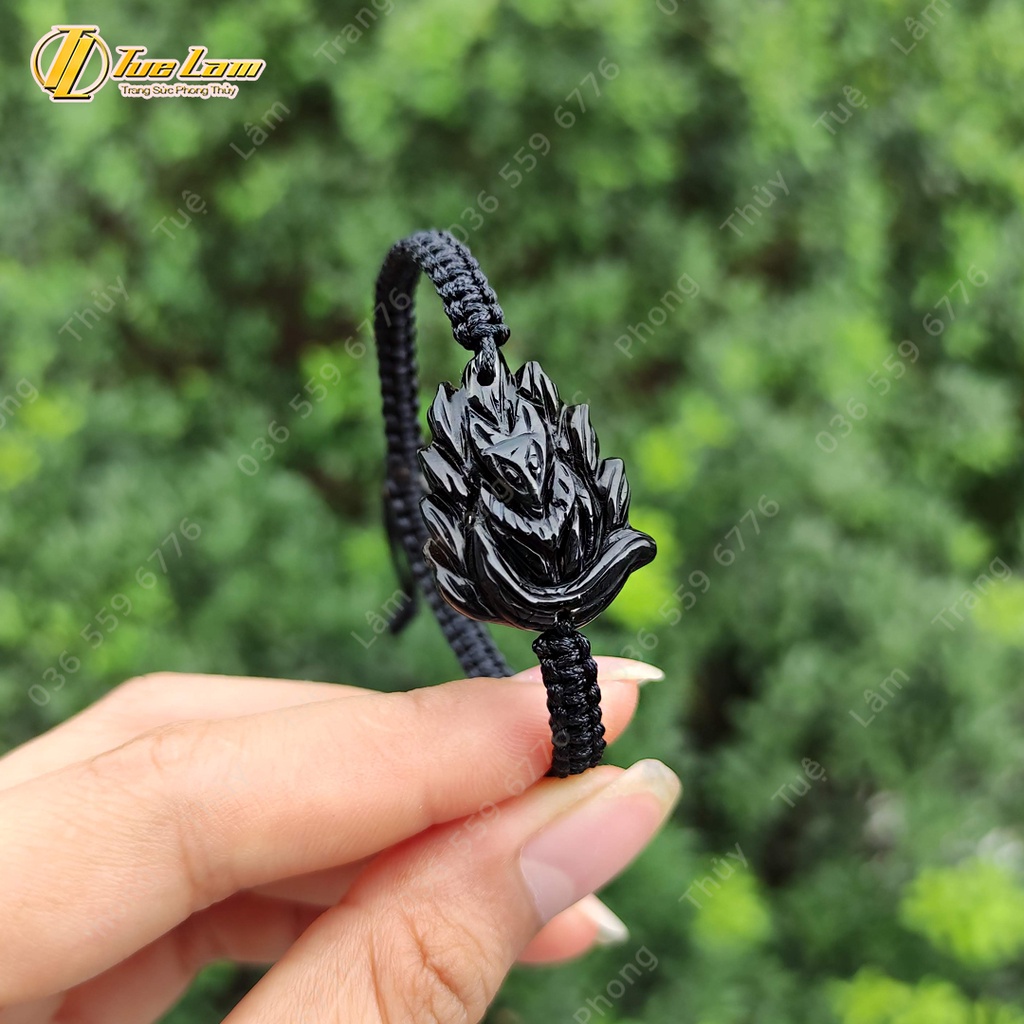 Vòng tay dây chỉ cao cấp bền đẹp bện hồ ly chúa thach anh nhiều màu, phụ trợ tình duyên, mang lại may mắn - Tuệ Lâm