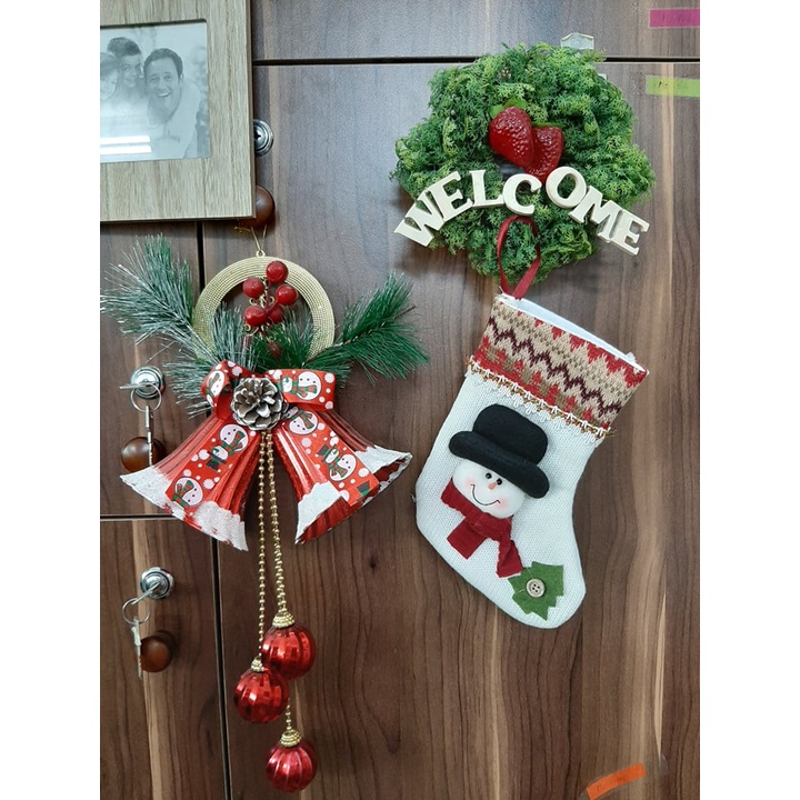Tất đỏ ước nguyện trang trí Noel, Cây thông, Chrismas