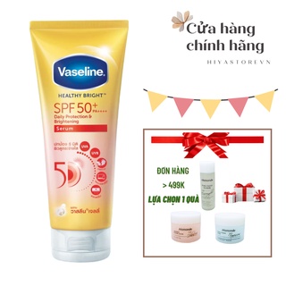 [CHUẨN AUTH] Dưỡng thể chống nắng lên tone Vaseline 50x SPF 50++ 320ml