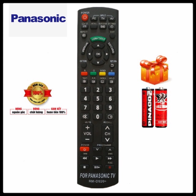 Điều khiển ti vi Panasonic RM-D920+ ( LED - LCD )